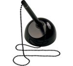 Porte-stylo 'the heavy base', avec chaîne, noir
