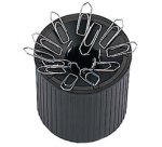 Distributeur de trombones 'the clip line', noir