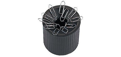 Distributeur de trombones 'the clip line', noir