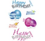 Sticker DECOR 'Happy Birthday'