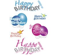 Sticker DECOR 'Happy Birthday'
