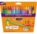 BIC KIDS Feutre Kid Couleur medium, étui en carton de 36