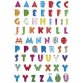 stickers alphabet MAGIC, A-Z, gravé Stone