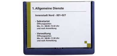 Plaque de porte CLICK SIGN, format A5