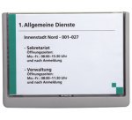 Plaque de porte CLICK SIGN, format A5