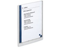Plaque de porte CLICK SIGN, A4, blanc