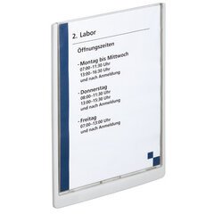 Plaque de porte CLICK SIGN, A4, blanc