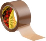 3M  Ruban adhésif d'emballage 305, 50 mm x 66 m,marron