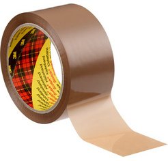 Gb_3m  ruban adhésif d´emballage 305, 50 mm x 66 m,marron