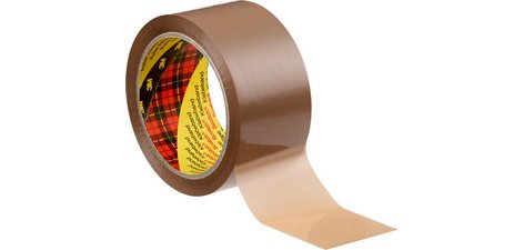 3M  Ruban adhésif d'emballage 305, 50 mm x 66 m,marron