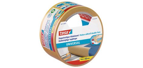 Ruban adhésif universel à double face 50 mm x 5 m