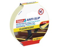 Ruban adhésif anti-dérapant, 25 x 5,0 m, fluorescent