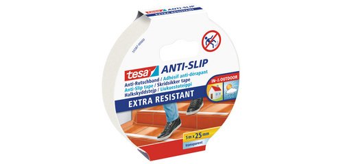 Ruban antidérapant sécuriser transparent 5mx25mm
