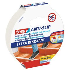 Ruban antidérapant sécuriser transparent 5mx25mm