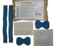 LEINA lot de pansement 40 pièces, elastiques/imperméables,