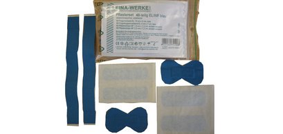 LEINA lot de pansement 40 pièces, elastiques/imperméables,