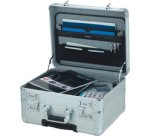 Multi-functional suitcase 'CHALLENGER' silver
