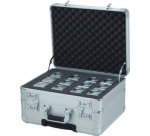 Multi-functional suitcase 'CHALLENGER' silver