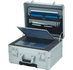 Koffer met meerdere functies 'CHALLENGER' zilver