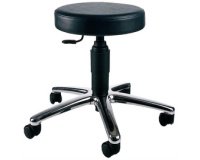 Draaibare kruk 'TEC 70' verchroomd zwart