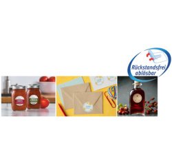 Etiquette d'identification, diamètre: 65 mm