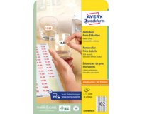 Etiquette prix Stick+Lift, 26 x 16 mm, blanc