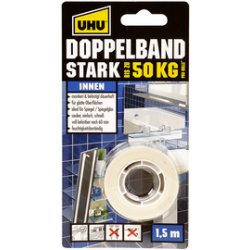 Montagetape STARK, dubbelzijdig, draagvermogen 50 kg