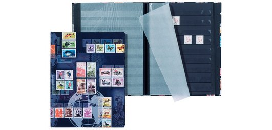 Album de timbres, A4, 16 pages