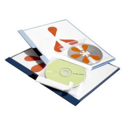Pochette autoadhésive pour CD/DVD FIX, en PP