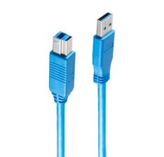 BASIC-S Câble USB 3.0, USB A mâle - USB B mâle