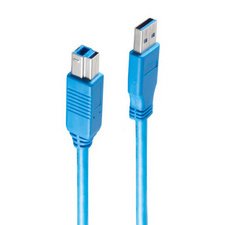 BASIC-S Câble USB 3.0, USB A mâle - USB B mâle