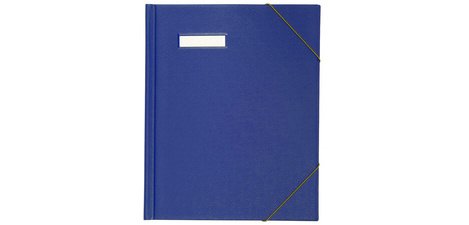 A4 PVC document folder with elastics