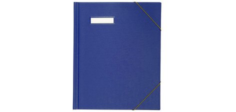 A4 PVC document folder with elastics