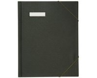 Chemise à courrier A4 en PVC, avec élastiques