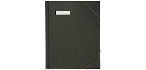 Chemise à courrier A4 en PVC, avec élastiques