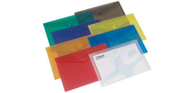 Document folder, A4, assorted