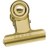 Pince-lettres en métal, couleur: nickel, largeur: 30 mm