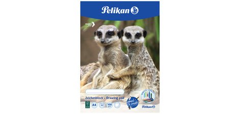 Bloc à dessin C 4/10, A4, 100 g/m2, 10 feuilles