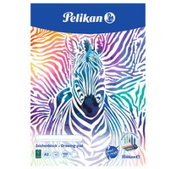 Bloc à dessin C 2/10, A2, 100 g/m2, 10 feuilles