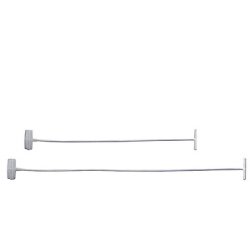 Attache pour pistolet textile, longueur: 45 mm