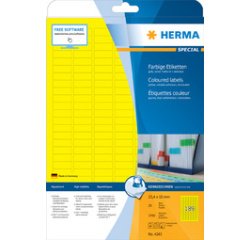 Universeel etiket SPECIAAL 210 x 297 mm groen