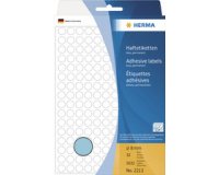 Pastille adhésive, diamètre: 50 mm, rouge fluo