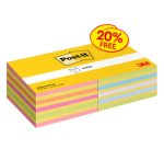 Bloc-notes adhésif, 76 x 76 mm, promotion