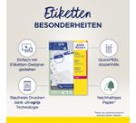 QuickPEEL Etiquette d'adresse, 99,1 x 38,1mm