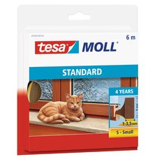 Moll STANDARD Calfeutrage mousse, autoadhésif,9 mm x 6m