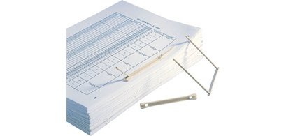 Relieur d'archives, capacité: 60 mm, beige