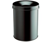 Corbeille à papier SAFE ROND 65, 60 litres, noir