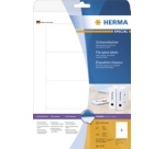 Labels for special binders, 157 x 61 mm, white