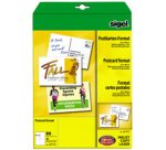 cartes postales PC, A6, 185 g/m2, blanc