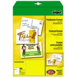 cartes postales PC, A6, 185 g/m2, blanc
